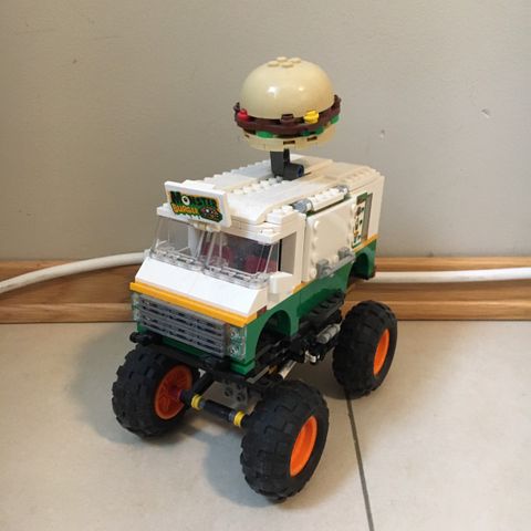 Lego burger bil