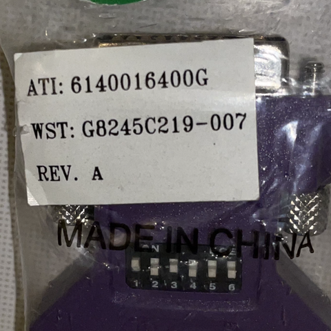 ATI DVI-I Male to 3 RCA Female Component Video Adapter P/N 6140016400G BRAND NEW