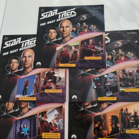 Star Trek Laser Disc