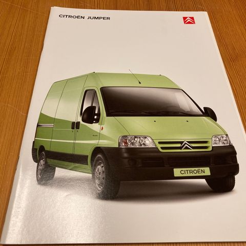 BILBROSJYRE - CITROËN JUMPER - 2004