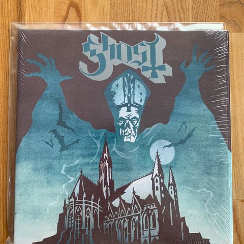 Ghost -  Opus Eponymous LP 2010  Transparent red/transparent blue split.