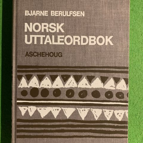 Norsk uttaleordbok (1969)