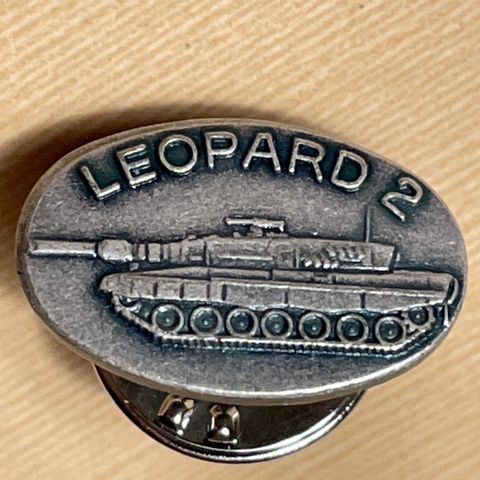 Leopard 2 stridsvogn pin