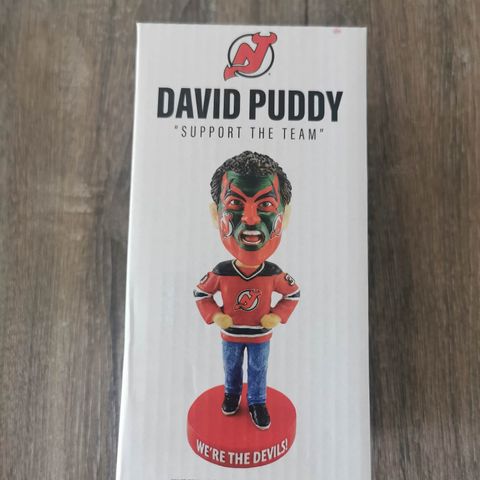 David Puddy Seinfeld Night SGA 90s Theme Bobblehead New Jersey Devils NHL hockey