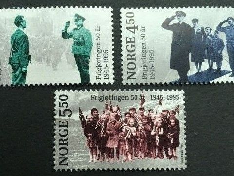 Norge 1995 50 års-dagen for frigjøringen NK 1227-NK 1229 Postfrisk