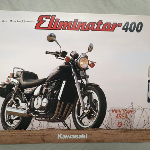 Kawasaki Eliminator 400 mc brosjyre