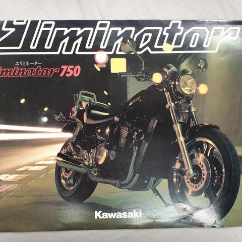 Kawasaki Eliminator 750 brosjyre