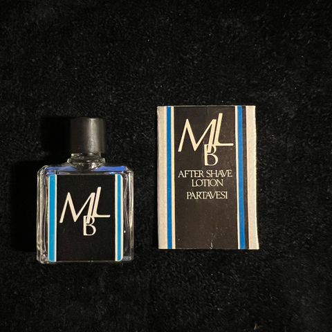 ML B PARTAVESI after shave miniatyr