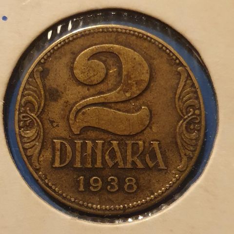 Jugoslavia 2 Dinara 1938