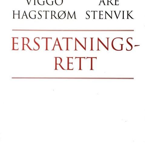 Erstatningsrett, (Hagstrøm/Stenvik) som ny, ingen markeringer
