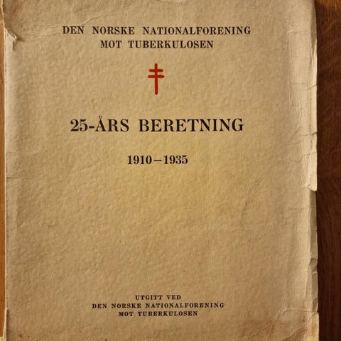 Den norske nationalforening mot tuberkulosen - 25 års beretning - 1935