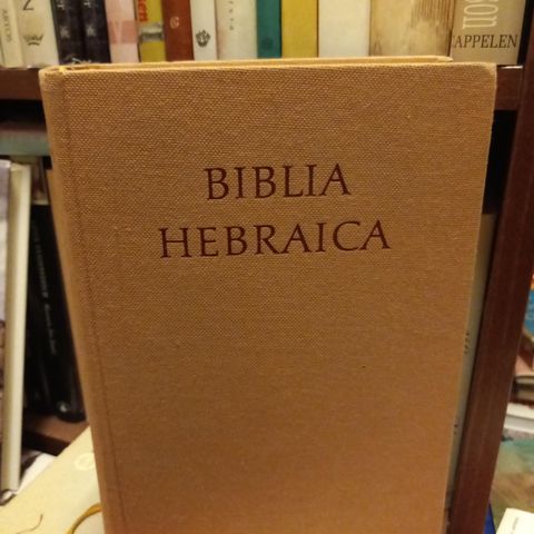 BIBLIA HEBRAICA