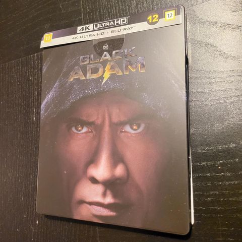 Black Adam i 4K Ultra-HD & bluray i limited steelbook edition