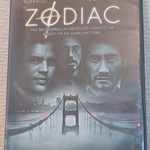 Zodiac - Krim / Drama / Mystikk / Thriller (DVD) – 3 filmer for 2