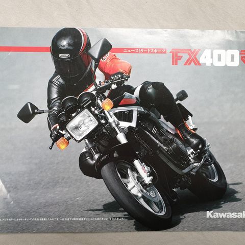Kawasaki FX 400 R mc Brosjyre