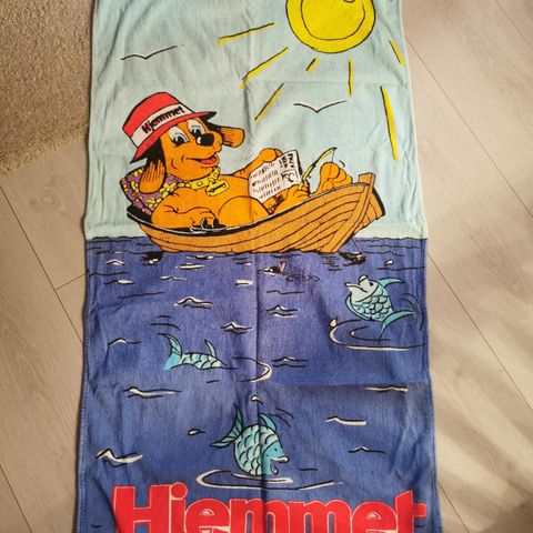 Hjemmet maskot Hjemmy badehåndkle