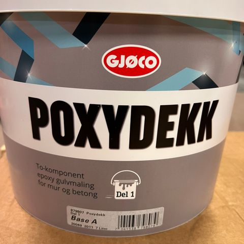 Poxydekk 7.Liter. DEL.1