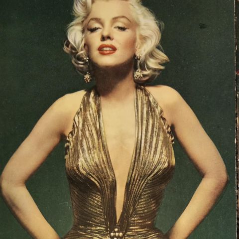 Marilyn Monroe postkort.