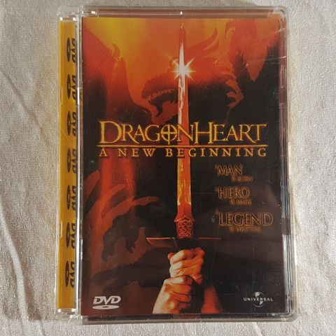 Dragonheart 2 A New Beginning DVD