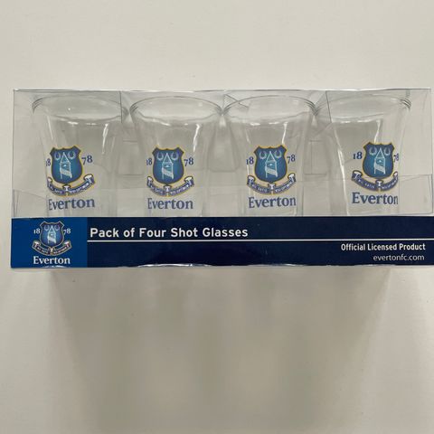 Everton shot glass