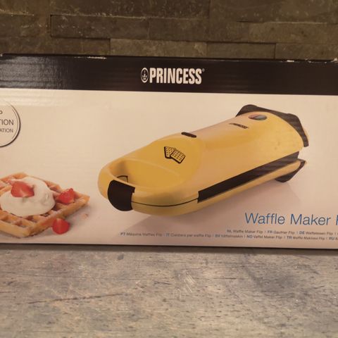 Vaffelmaskin / Waffle maker flip