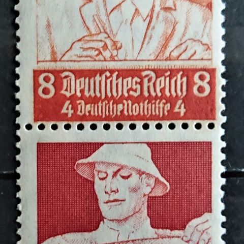 TYSKLAND: Das Reich, 1934, Postfriskt par AFA553, 554 ** / T1-329  .x