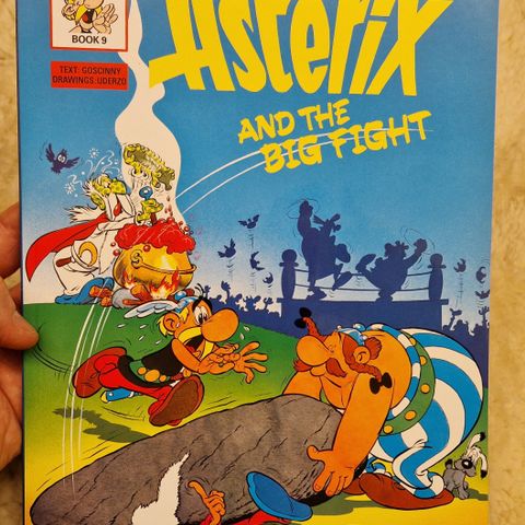Asterix hefter, engelsk, tysk