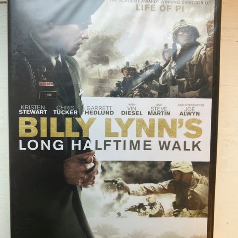 Billy Lynn's Long Halftime Walk (DVD) NY!