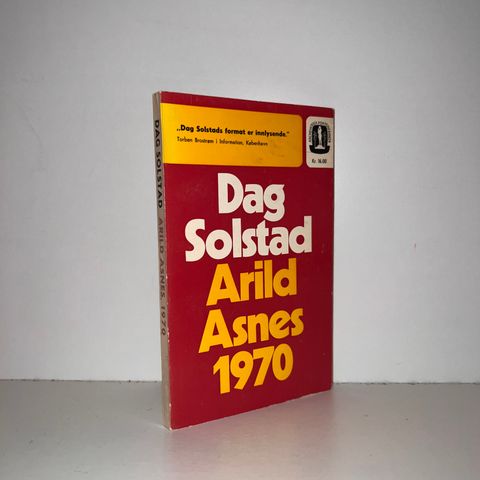 Arild Asnes, 1970 - Dag Solstad. 1974