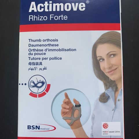 Actimove Rhizo Forte høyretommel ortose