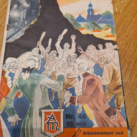 Arbeider Magasinet 1936, Reklame, Jens von Bustenskjold,  Kronblom