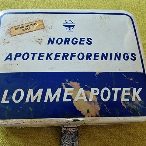 Norges apotekforening, gammelt lommeapotek