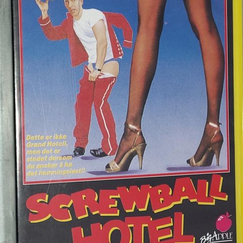 VHS BIG BOX.SCREWBALL HOTEL.