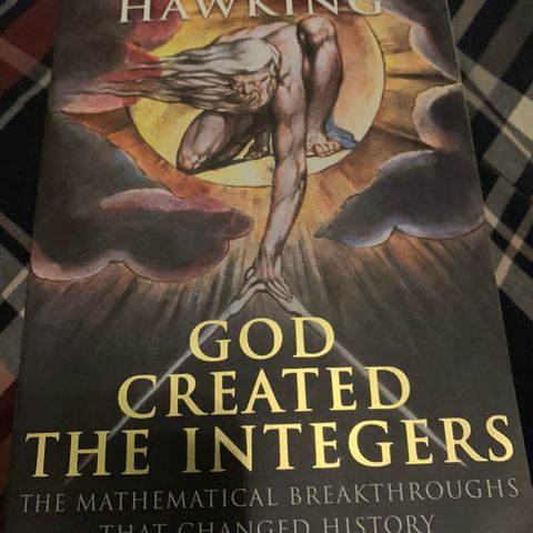 Stephen Hawking sin bok God created The integres til salgs.
