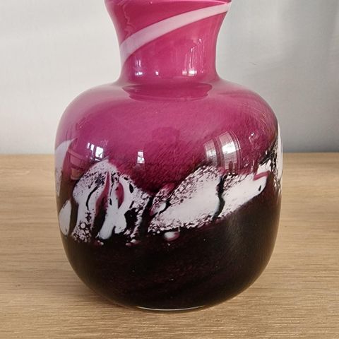 Nydelig Vase fra Randsfjord glass