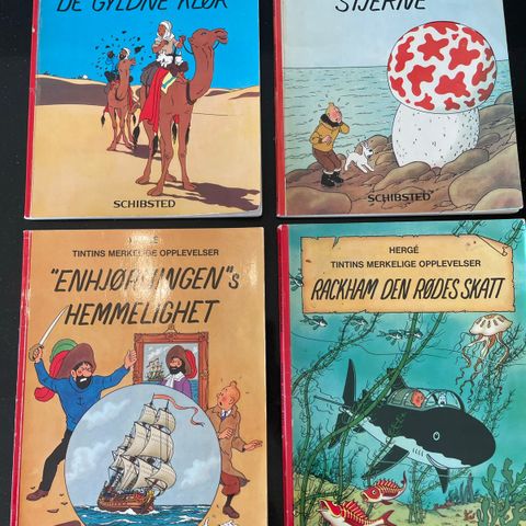 Tintin Schibsted komplett