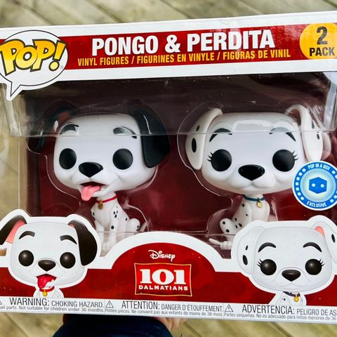 Funko Pop! Pongo & Perdita (2-Pack) | 101 Dalmatians | Disney