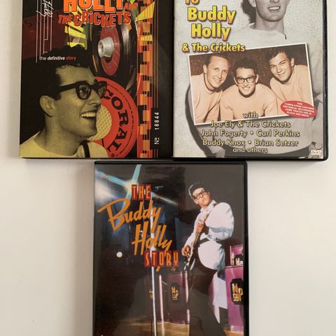 Buddy Holly And The Crickets DVD pakke