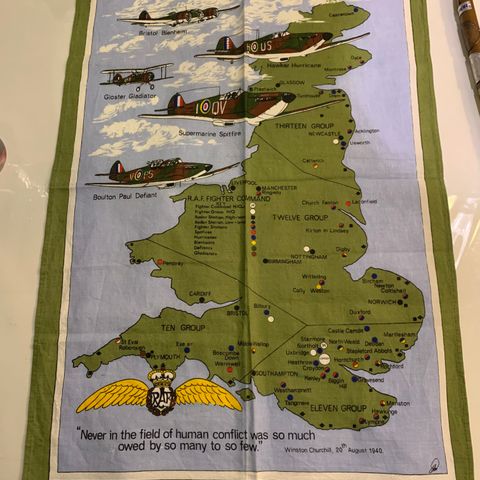 The battle of britain flag/duk