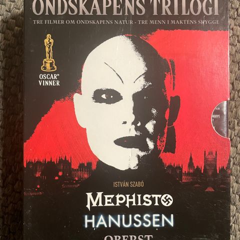 [DVD] Ondskapens trilogi - 1981/85/88 (norsk tekst)