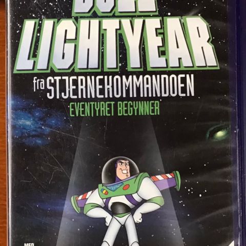 Buzz Light year fra Stjerne kommandoen : eventyret begynner Vhs