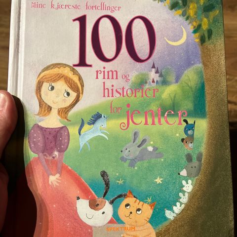 Boka "100 rim og historier for jenter"