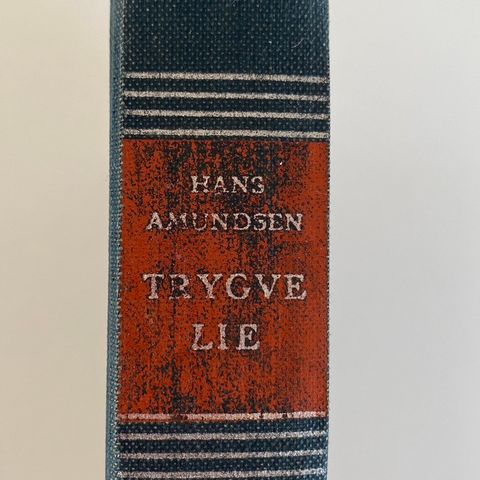 Trygve Lie - bok fra 1946