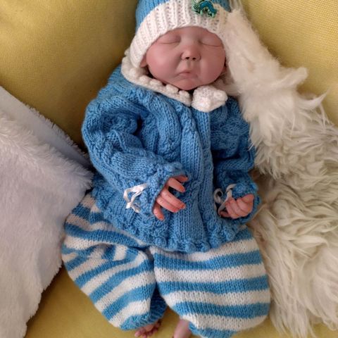 Reborn baby Tristan  (Sovende gutt)