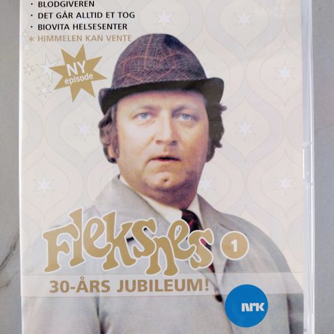 Dvd. Fleksnes 30 års jubileum. Norsk film.