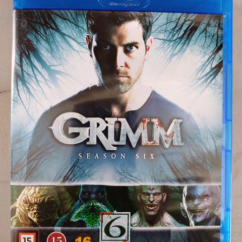 Blu-ray. Grimm. Sesong 6. Norsk tekst.