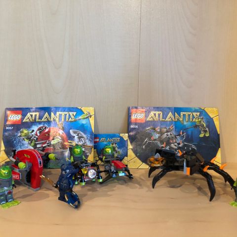 Selger diverse LEGO Atlantis