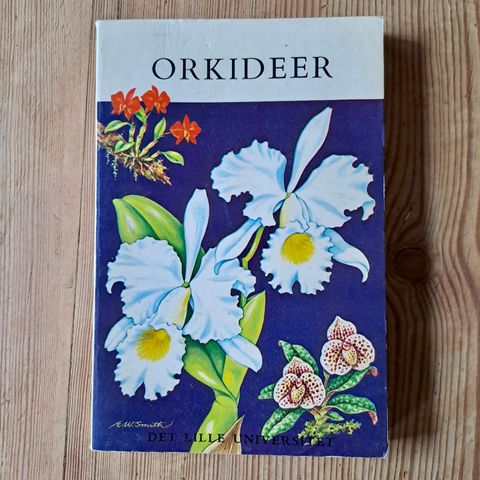 Vintage bok om orkideer