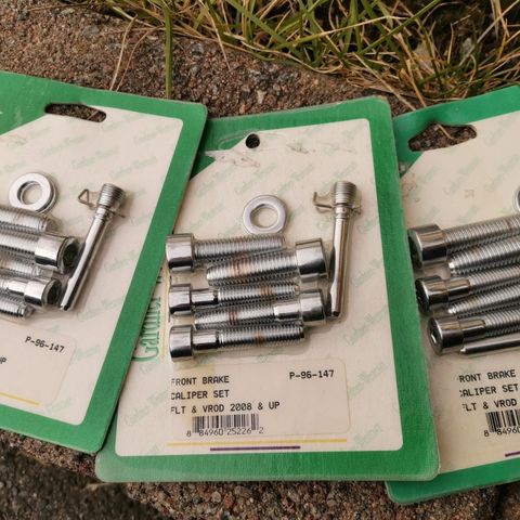 Harley Davidson Front caliper bolt sett FLT og VROD