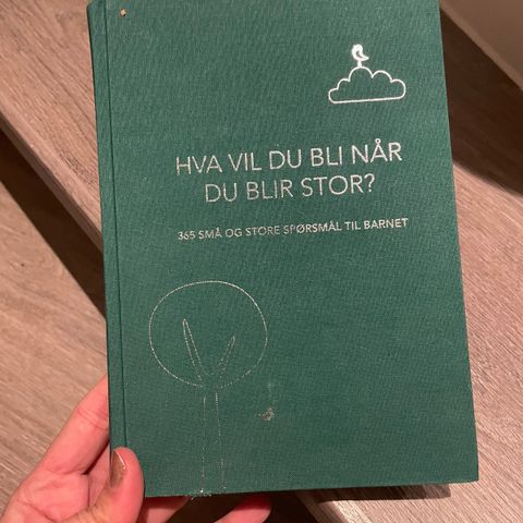 Hva vil du bli når du blir stor? Personlig minnebok fra oppveksten.